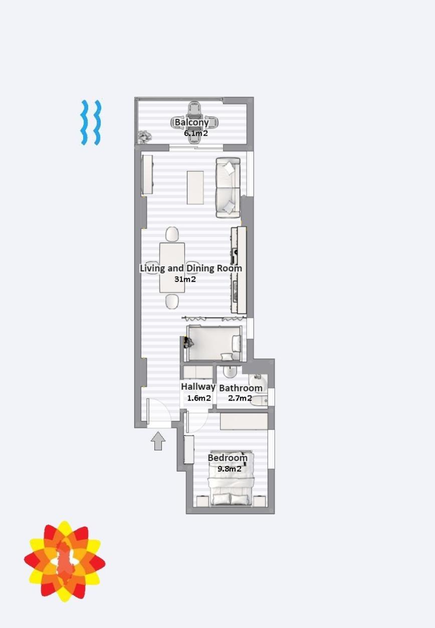 Sail Ocean View Apartments Saranda Dış mekan fotoğraf